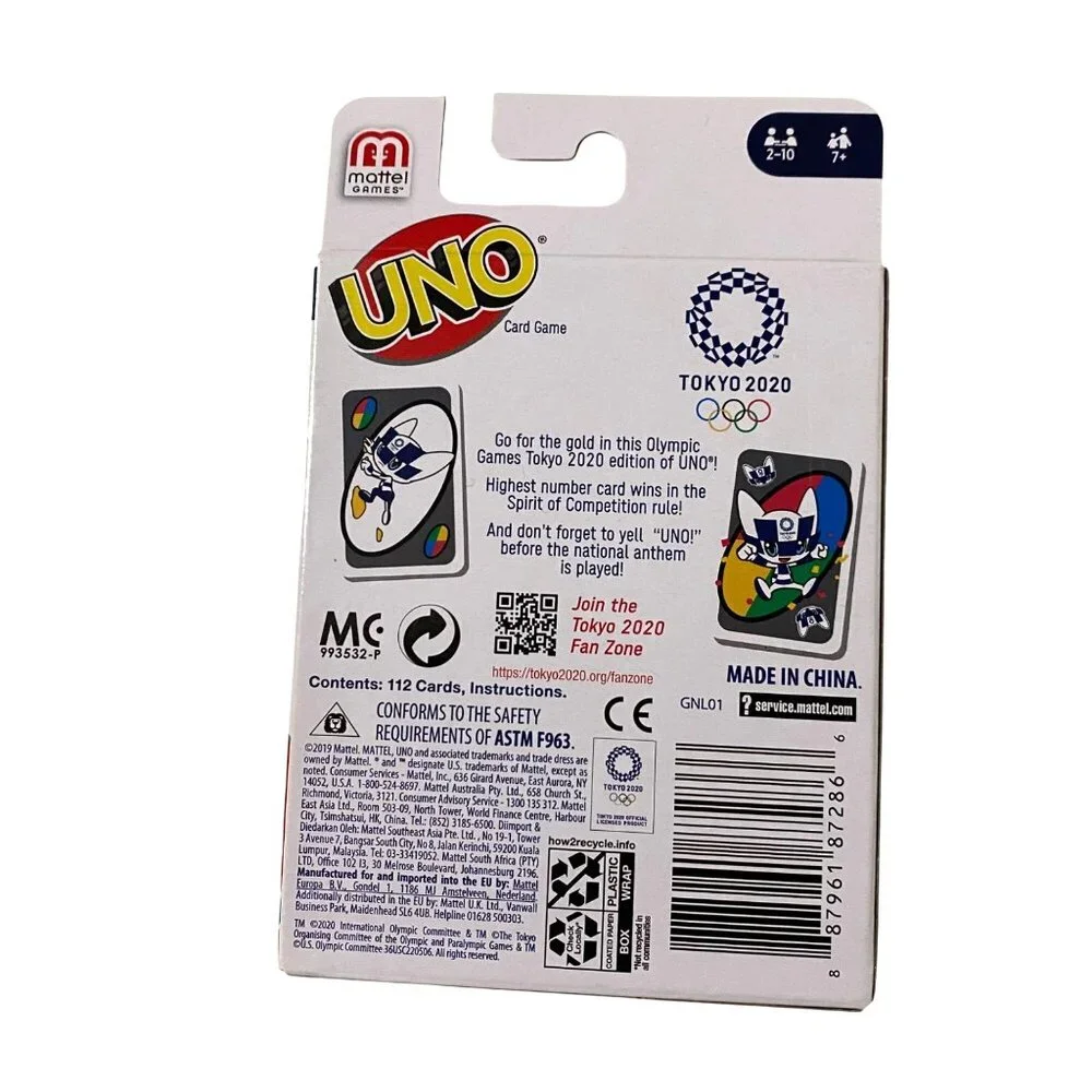 Family Card Game‎ Lot of 4 Skechers Uno Tokyo War Monsters vs Robots Simon Swipe